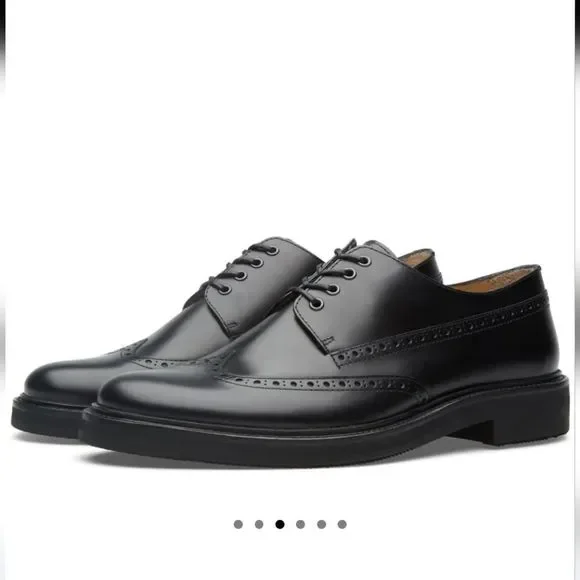 A.P.C. BAPTISTE DERBY men\'s shoes BLACK A.P.C. Black Gael Derbys A.P.C main image 4